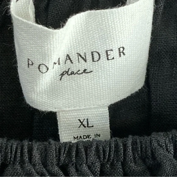 NEW Pomander Place Ares Puff Sleeve Mini Dress Women’s XL Black Party Cocktail - Picture 7 of 9